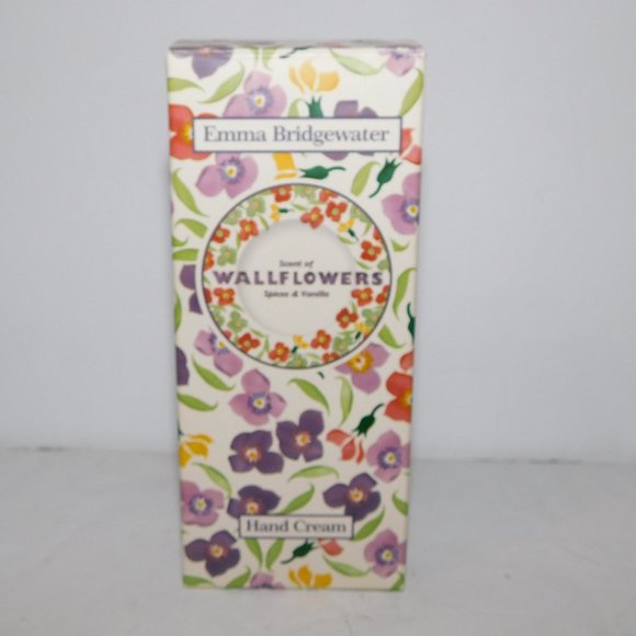 Emma Bridgewater Scent of Wallflowers Spices & Vanilla Hand Cream 75 ml NEW - Picture 1 of 5
